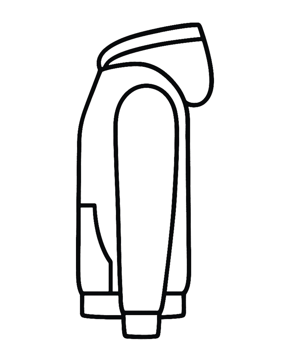 Los Angeles Apparel - 12oz Fleece Wide Hoodie