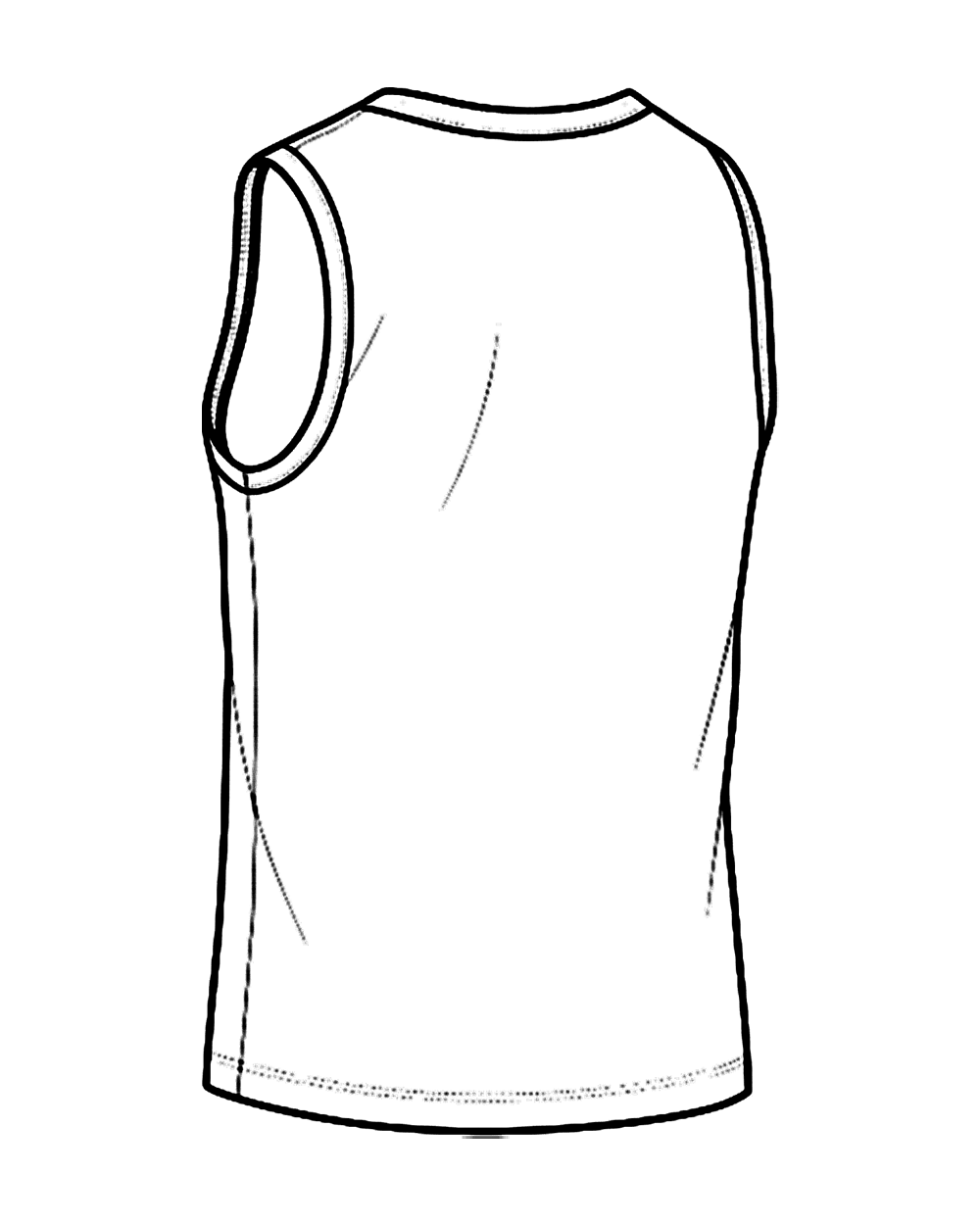Los Angeles Apparel - Garment Dye Muscle Tank