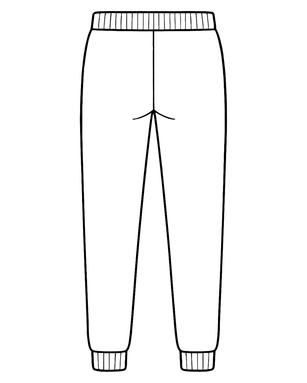 Los Angeles Apparel - COTTON FLANNEL LOUNGE PANT