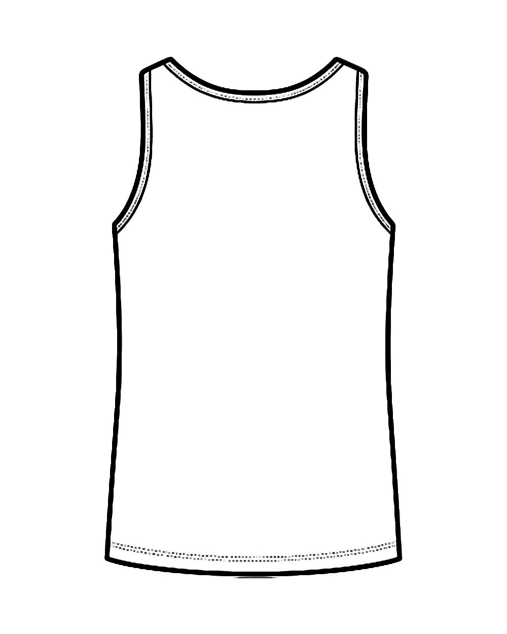 Los Angeles Apparel - Cotton Spandex Turtleneck