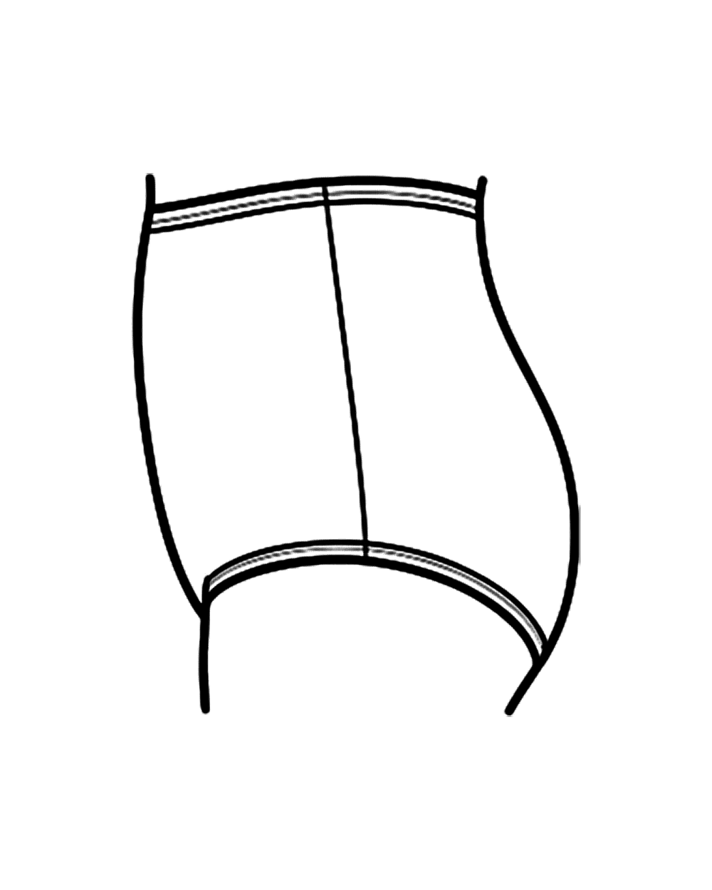 Los Angeles Apparel - Cotton Spandex Thong Panty