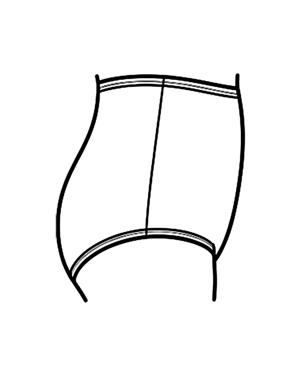 Los Angeles Apparel - Cotton Spandex Thong Panty