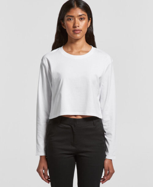 AS Colour - Women's Crop L/S Tee