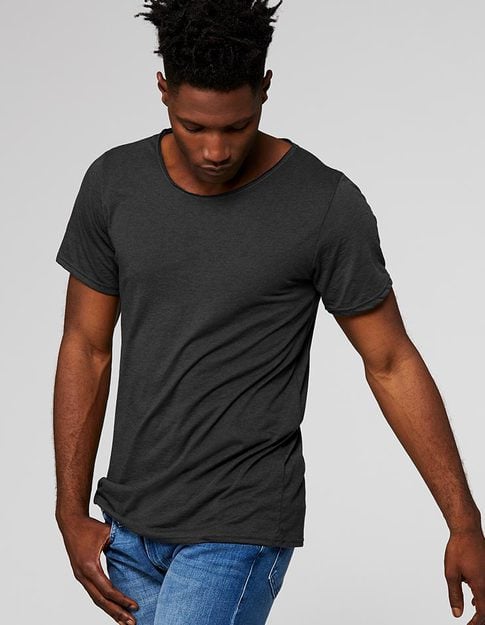 Raw Neck Tee, Men's T Shirts