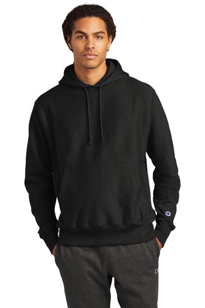 Champion crop hoodie with small script logo two-piece