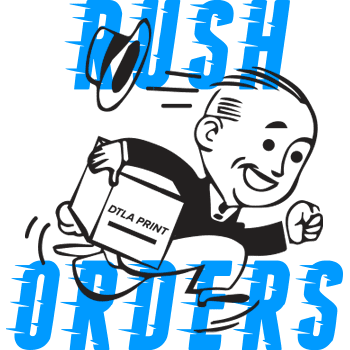 custom rush orders t-shirts