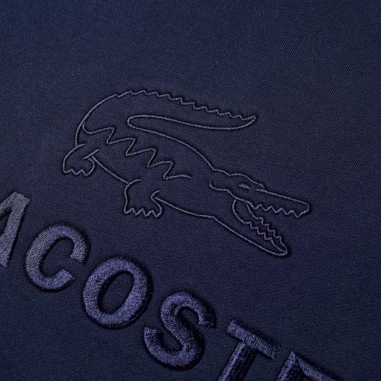 navy monochrome embroidery