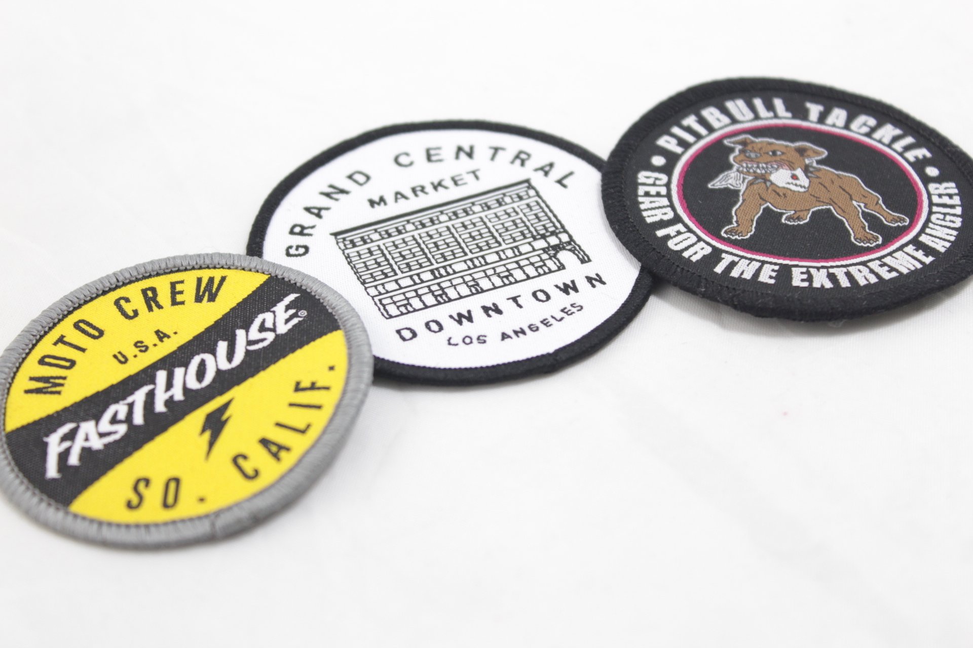 grand central market white circle patch
