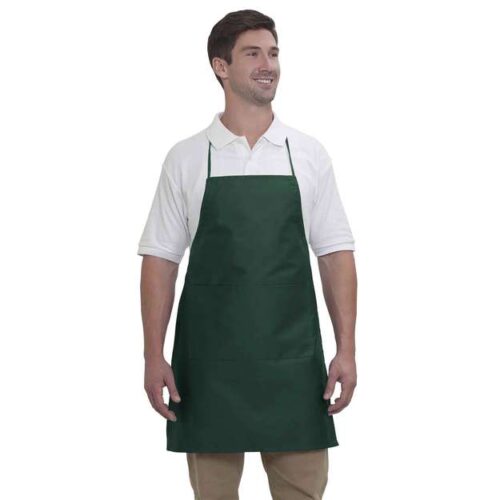 OTTO - 2 Pocket Full Length Adjustable Bib Apron