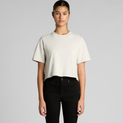 AS Colour - Womens Heavy Faded Crop Tee