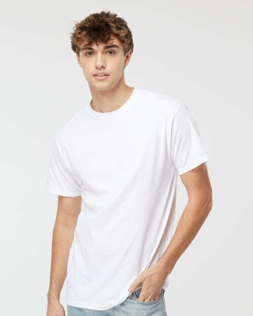 Custom Custom Ink Printed T-Shirts - Short Sleeve T-Shirts available for printing and embroidery at DTLA Print