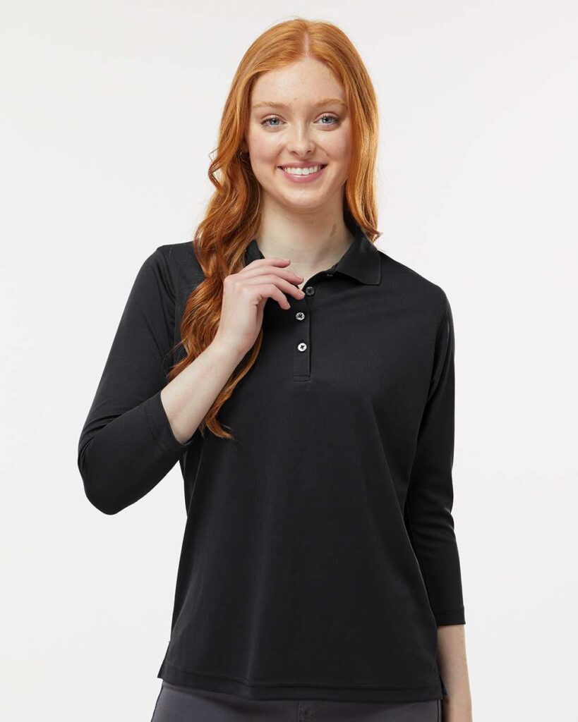 Orelia 3/4 Sleeve Polo