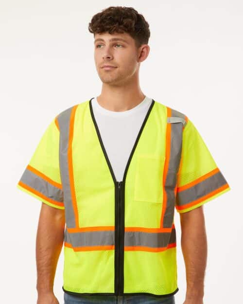 Kishigo - Class 3 Mesh Zippered Vest