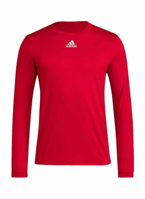 Adidas Mens Long-Sleeve Pregame Bos T-Shirt