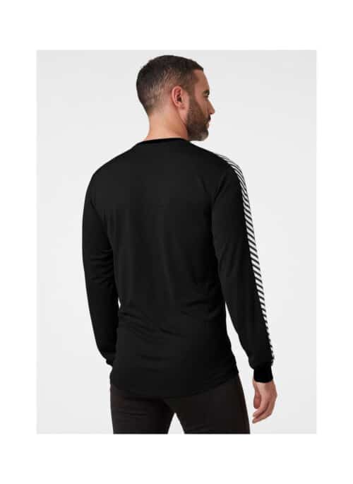 Helly Hansen Mens LIFA Stripe Crew Long-Sleeve T-Shirt
