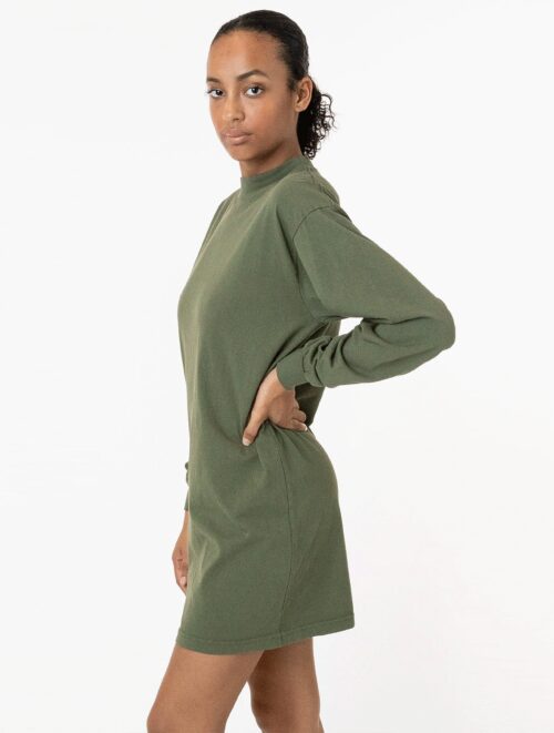 Los Angeles Apparel - L/S Mock Neck Dress