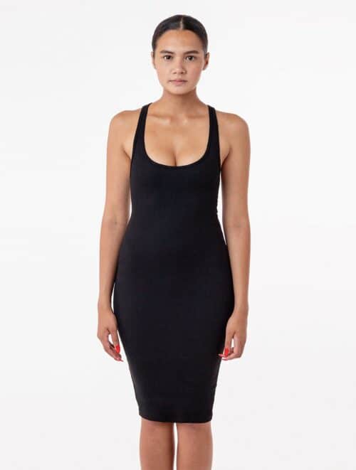 Los Angeles Apparel - Hvy Spdx Rib Racerback Dress