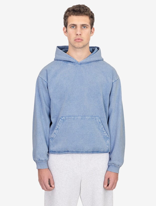 Los Angeles Apparel - L/S MW HF Hooded PO 14 Oz