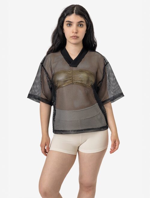 Los Angeles Apparel - King Mesh S/S V-Neck