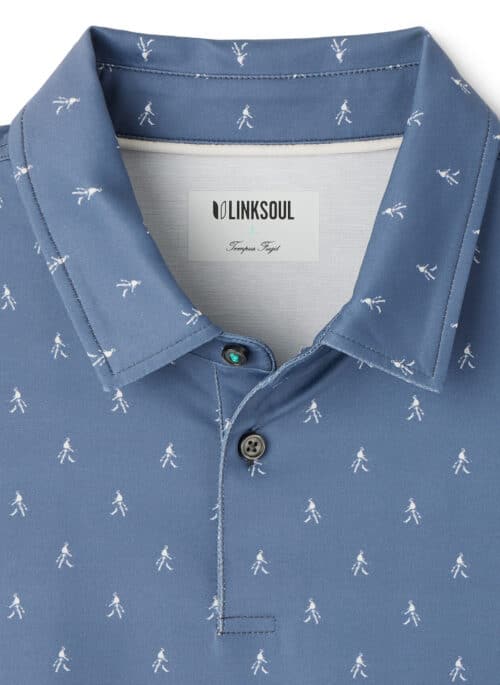 Linksoul Mens Drysdale Printed Polo