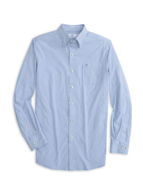 Southern Tide Mens Charleston Granby Stripe Sport Shirt