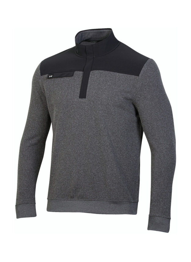 Under Armour Mens Bermuda Sweater Fleece Quarter-Zip