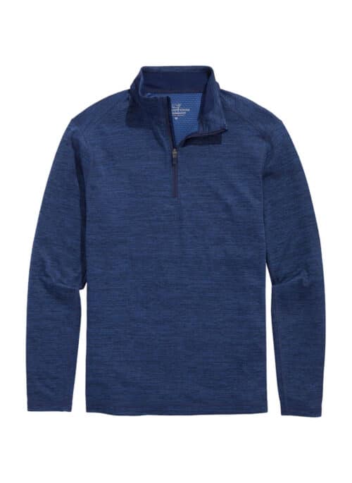 Vineyard Vines Mens Blank Sankaty Performance Quarter-Zip