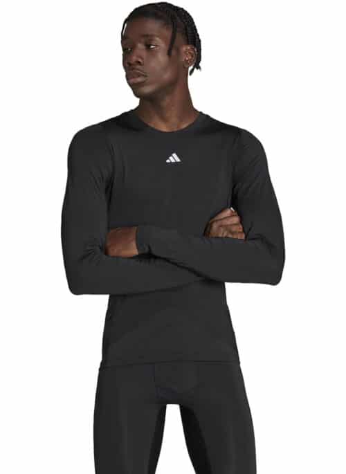 Adidas Mens Techfit Long-Sleeve T-Shirt