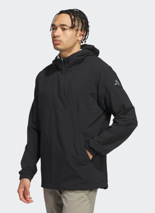 Adidas Mens Ultimate365 Anorak Quarter-Zip Hoodie