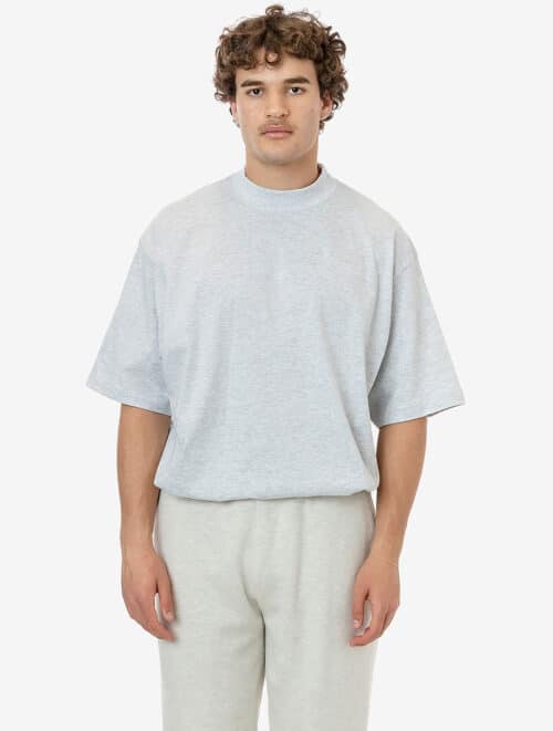 Los Angeles Apparel - 18/1 S/S Oversized Mock