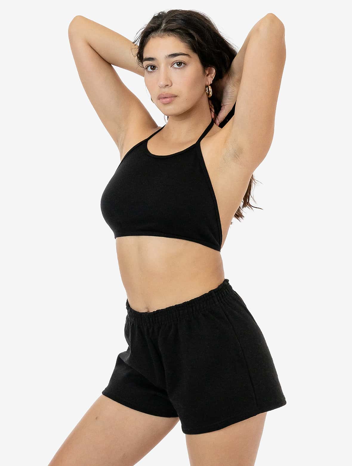 Los Angeles Apparel - Womens Interlock Halter Top