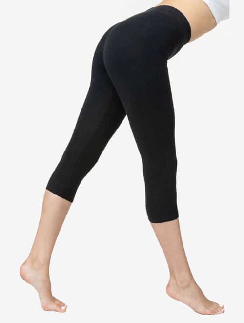 Los Angeles Apparel - Cotton Spandex GD Crop Legging