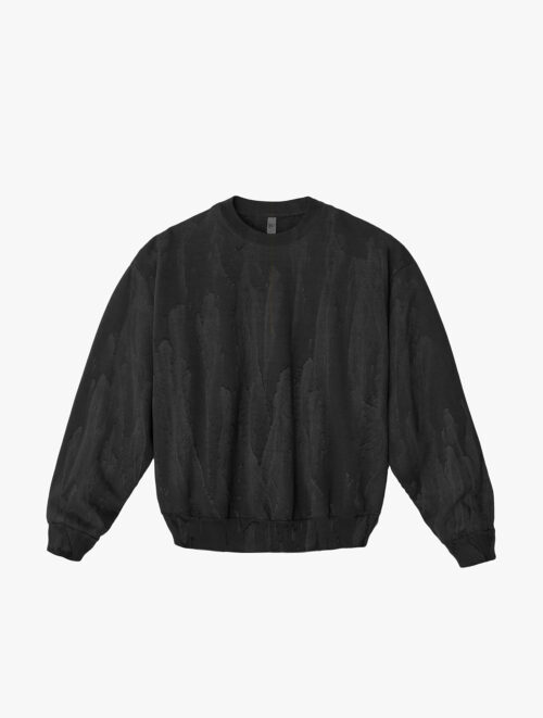Los Angeles Apparel - 14 OZ FLEECE CREWNECK DRIP DYE