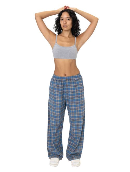 Los Angeles Apparel - COTTON FLANNEL LOUNGE PANT
