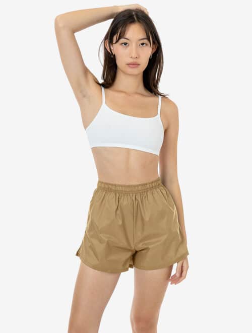 Los Angeles Apparel - Nylon Taffeta Track Shorts