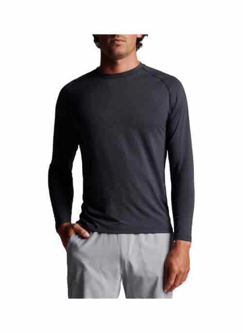 Peter Millar Mens Performance Aurora Long-Sleeve T-Shirt