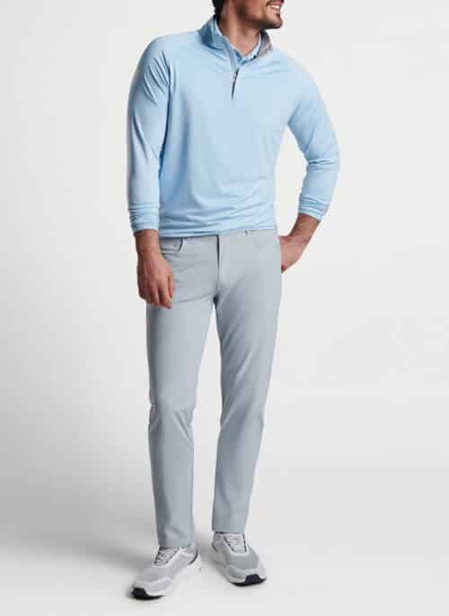 Peter Millar Mens Stealth Performance Quarter-Zip