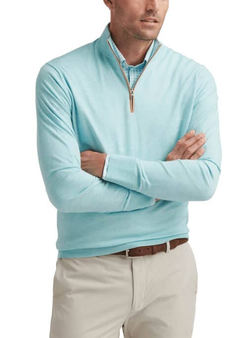 Peter Millar Mens Excursionist Flex Quarter-Zip