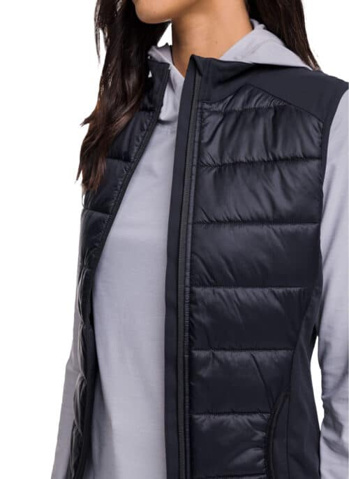 Southern Tide Womens Shawna Mixed Media Vest