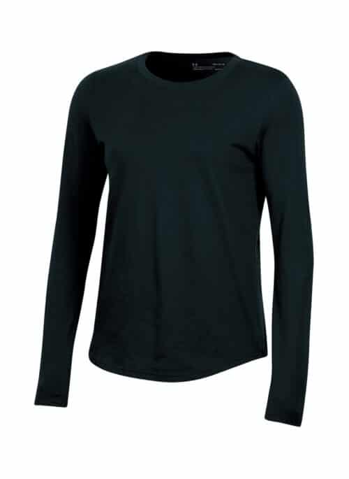 Under Armour Womens Performance Cotton Long-Sleeve T-Shirt