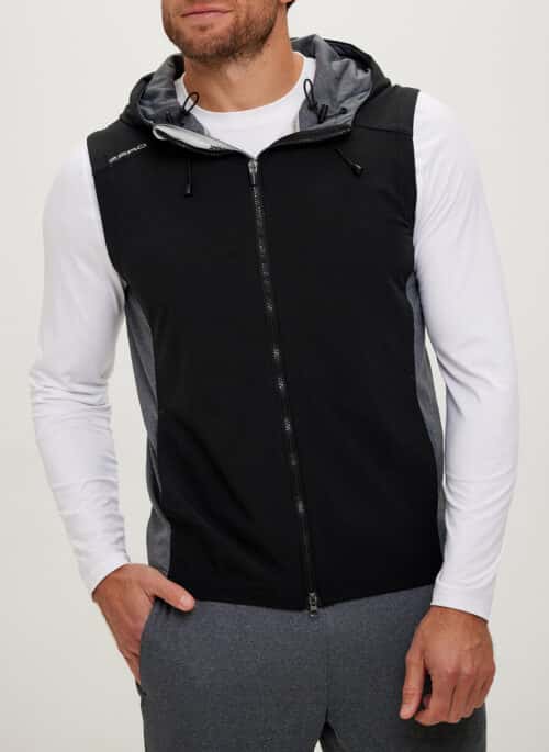 Zero Restriction Mens The Champ Hoodie Vest