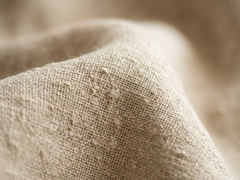 Linen material texture
