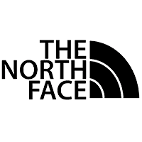 The North Face brand logo