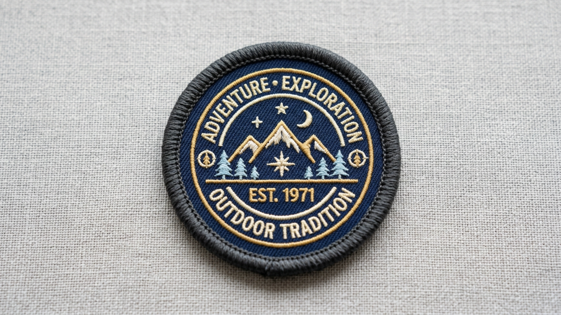 Merrowed Edge patch sample