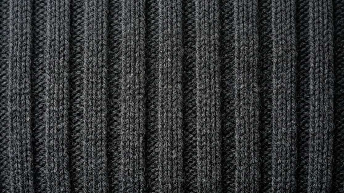 Rib Knit material texture