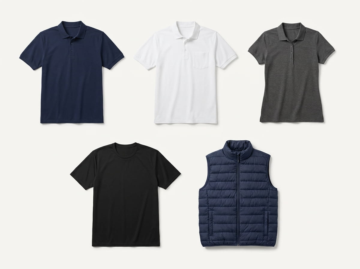 CORE365 range — signature performance silhouettes flat-lay