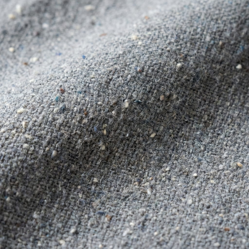 Recycled Cotton/Poly Blend material texture