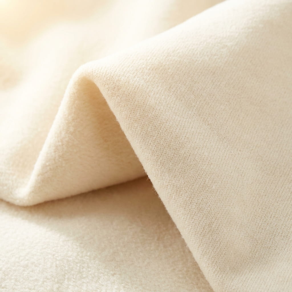 Microfleece Blanket Knit material texture
