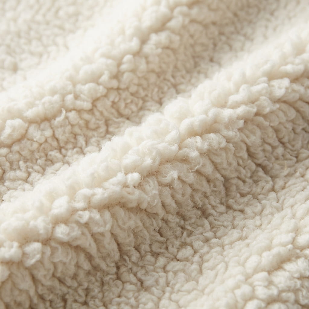 Sherpa Fleece material texture