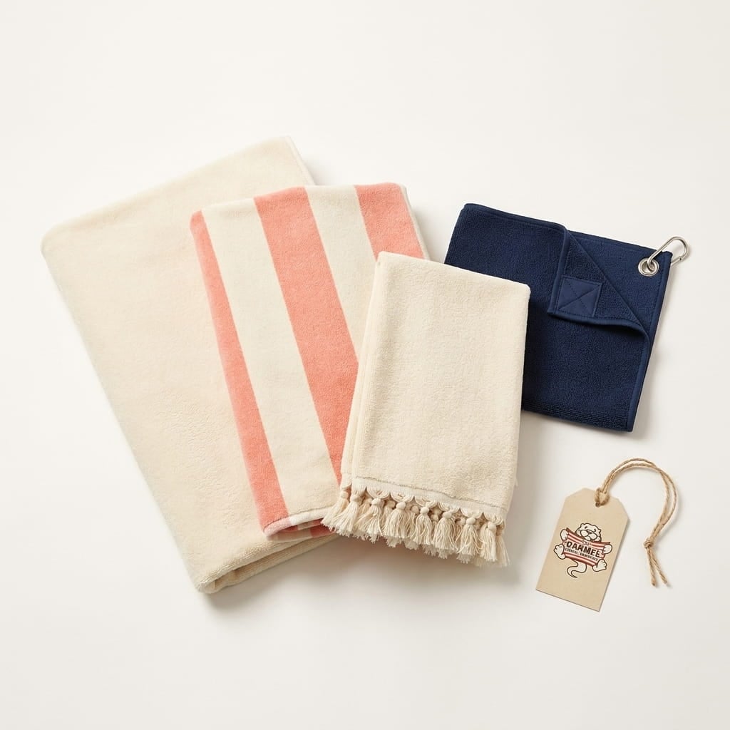 Carmel Towel Company range on a clean studio background